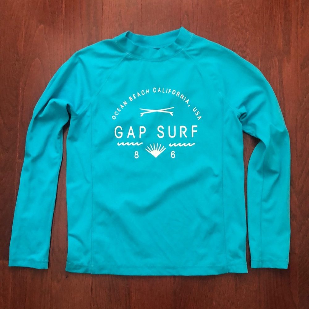 Gap Kids Boys Long Sleeve Rash Guard